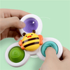 Spinner fuerte ventosa juguetes de baño hoyuelos giratorios niños Fidget juguetes sensoriales