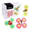 Spinner fuerte ventosa juguetes de baño hoyuelos giratorios niños Fidget juguetes sensoriales