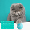 Los juguetes interactivos automáticos inteligentes eléctricos de la bola del gato del balanceo llevaron los juguetes elegantes ligeros del juego del Gato