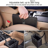 Cubo de basura portátil impermeable de gran capacidad para coche, organizador lateral de asiento a prueba de fugas, contenedor de coche que ahorra espacio