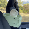 Caja de reposabrazos de Control Central portátil para coche, caseta para mascotas adecuada para asientos de seguridad para perros y gatos de 5 a 15 libras